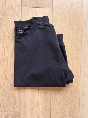 Vans Men's Black Crewneck Pullover Sweater